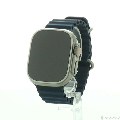 【中古】Apple(アップル) Apple Watch Ultra 2 GPS + Cellular 49mm チタニウムケース ブルーオーシャンバンド 【276-ud】 【中古】Apple(アップル) Apple Watch Ultra 2 GPS + Cellular 49mm チタニウムケース ブルーオーシャンバンド 【276-ud】