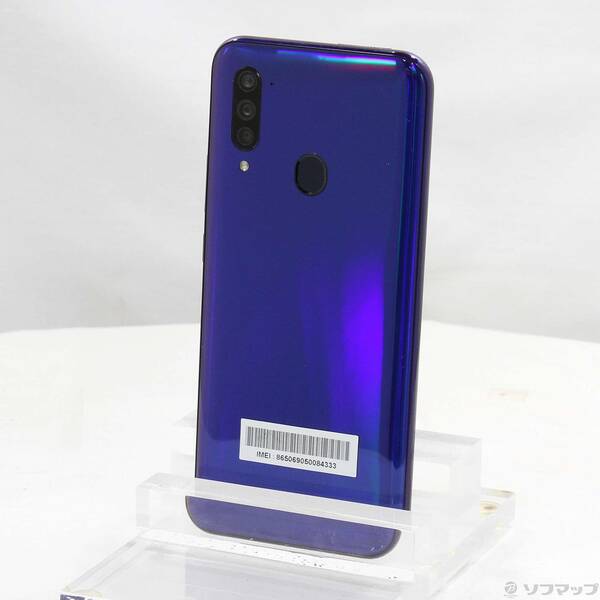 【中古】ZTE Libero 5G 64GB ブルー A003ZT Y!mobile 【344-ud】