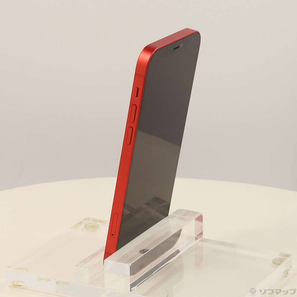 【中古】Apple(アップル) iPhone12 128GB プロダクトレッド MGHW3J／A SIMフリー 【295-ud】