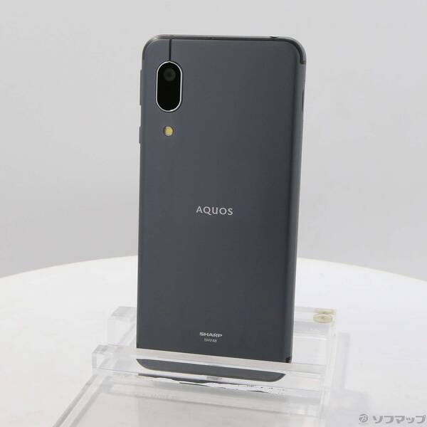 【中古】SHARP(シャープ) AQUOS sense3 basic 32GB ブラック SHV48 au 【344-ud】