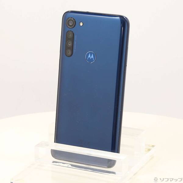 【中古】Motorola(モトローラ) Moto G8 power 64GB カプリブルー PAHF0017JP SIMフリー 【258-ud】