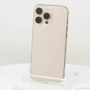 【中古】Apple(アップル) iPhone16 Pro Max 512GB デザートチタニウム MYWN3J/A SIMフリー 【344-ud】
