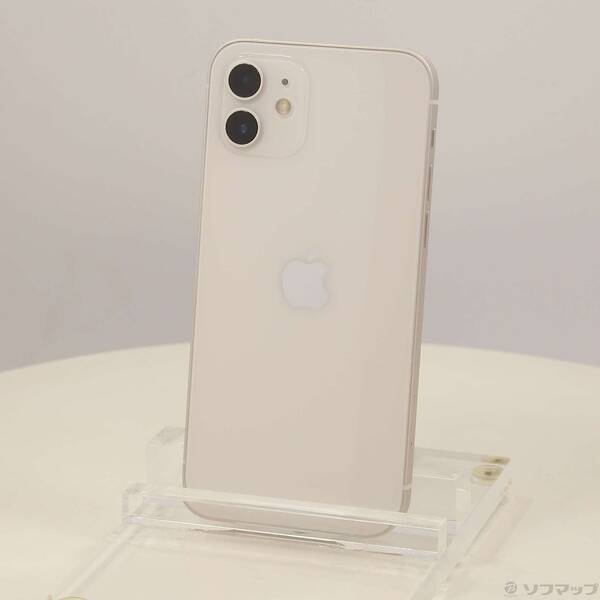 【中古】Apple(アップル) iPhone12 128GB ホワイト MGHV3J/A SIMフリー 【276-ud】