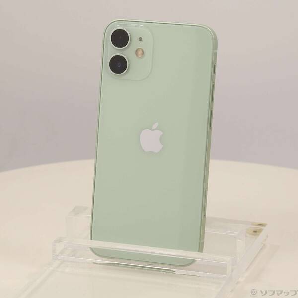 【中古】Apple(アップル) iPhone12 mini 128GB グリーン MGDQ3J/A SIMフリー 【276-ud】