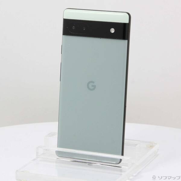 【中古】GOOGLE(グーグル) Google Pixel 6a 128GB セージ GB17L au SIMフリー 【348-ud】