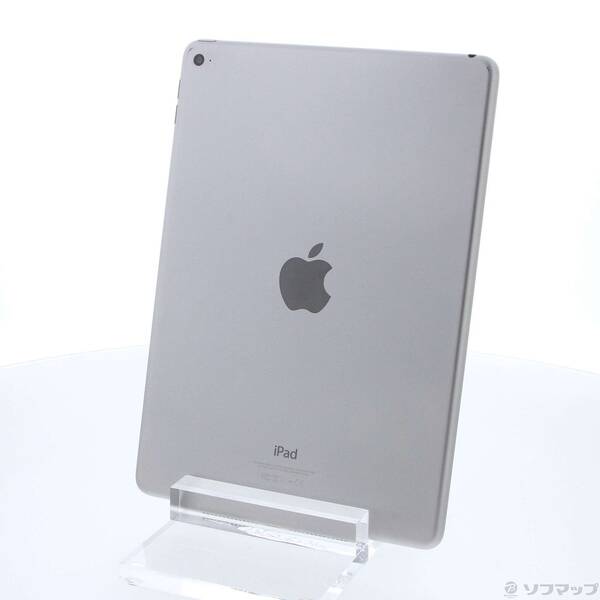 【中古】Apple(アップル) iPad Air 2 16GB スペースグレイ MGL12J／A Wi-Fi 【247-ud】