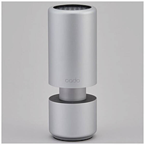【中古】カドー 〔展示品〕 空気清浄機 LEAF Portable シルバー MP-C30-SL ［PM2.5対応 ／車載・省スペース用］ 【276-ud】