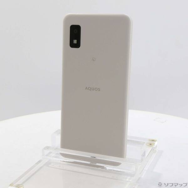 【中古】SHARP(シャープ) AQUOS wish2 64GB アイボリー A204SH Y!mobile SIMフリー 【258-ud】