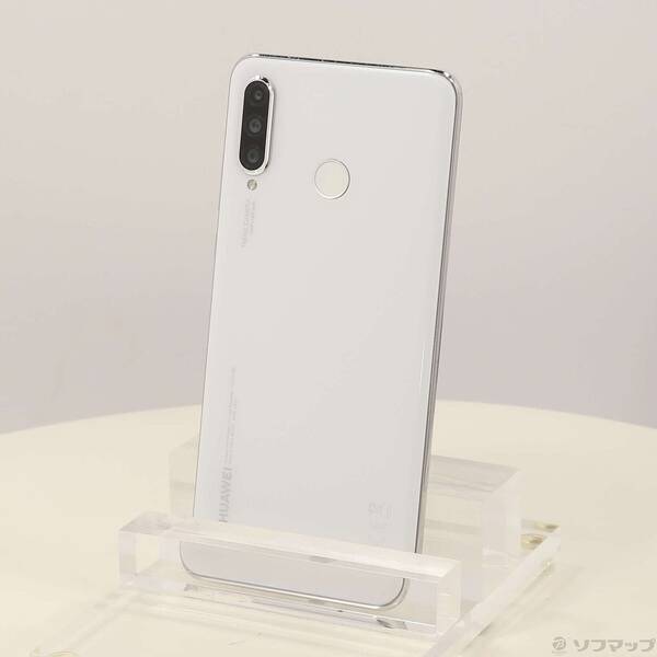 【中古】HUAWEI(ファーウェイ) HUAWEI P30 lite 64GB パールホワイト HWSEC3 Y!mobile 【198-ud】