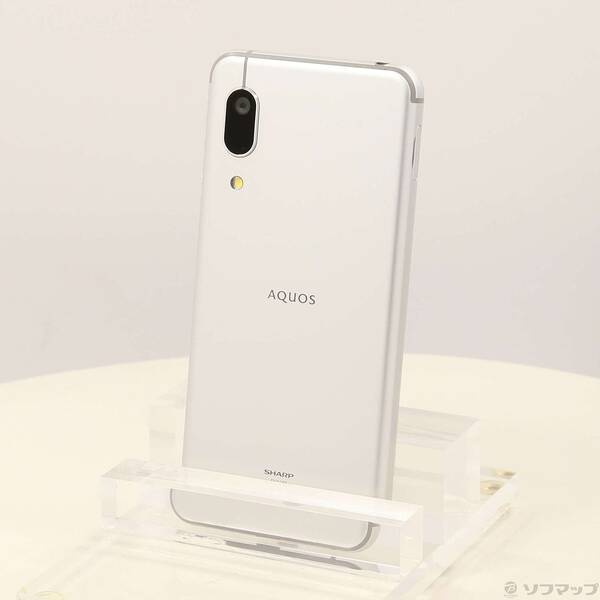 【中古】SHARP(シャープ) AQUOS sense3 basic 32GB シルバー SHV48SSU UQ mobile SIMフリー 【198-ud】