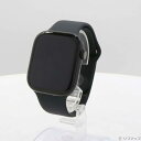 【中古】Apple(アップル) Apple Watch Series 10 GPS 46mm ジェットブラックアルミニウムケース ブラックスポーツバンド 【37...