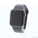 【中古】Apple(アップル) Apple Watch SE 第1世代 GPS + Cellular 44mm スペースグレイアルミニウムケース ブラックスポー...