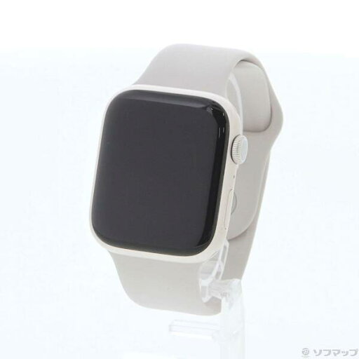 【中古】Apple(アップル) Apple Watch Series 7 GPS 45mm スターライトアルミニウムケース スターライトスポーツバンド 【344-ud】 【中古】Apple(アップル) Apple Watch Series 7 GPS 45mm スターライトアルミニウムケース スターライトスポーツバンド 【344-ud】