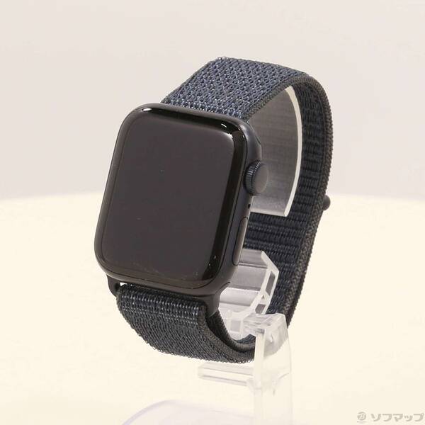 【中古】Apple(アップル) Apple Watch SE 第2世代 GPS 40mm ミッドナイトアルミニウムケース インクスポーツループ 【305-ud】