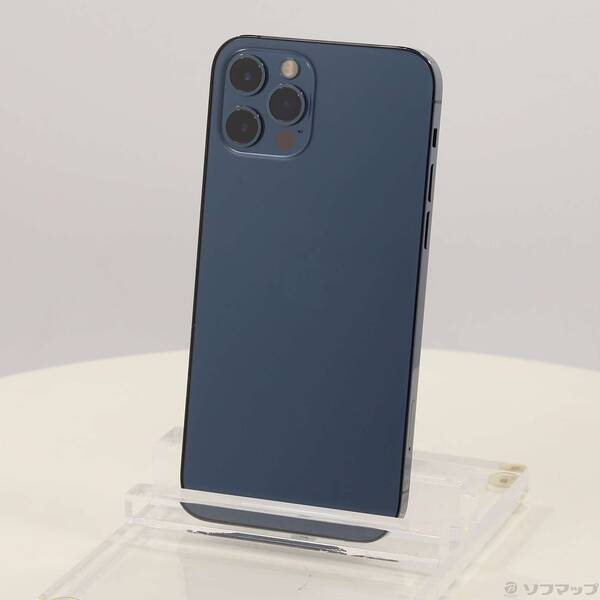 【中古】Apple(アップル) iPhone12 Pro 512GB パシフィックブルー MGMJ3J/A SIMフリー 【262-ud】