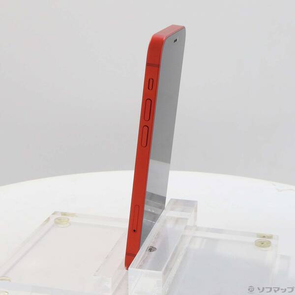 【中古】Apple(アップル) iPhone12 mini 128GB プロダクトレッド MGDN3J／A SIMフリー 【269-ud】