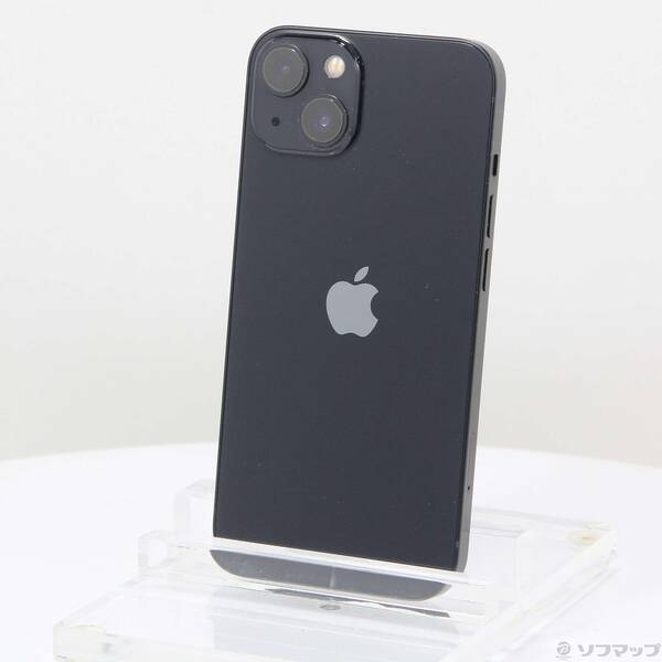 【中古】Apple(アップル) iPhone13 128GB ミッドナイト MLNC3J/A SIMフリー 【368-ud】