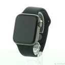 【中古】Apple(アップル) Apple Watch Series 6 GPS + Cellular 44mm グラファイトステンレススチールケース ブラック...