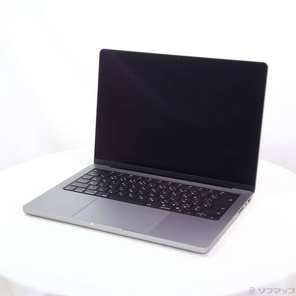 【中古】Apple(アップル) MacBook Pro 14.2-inch Early-2023 MPHF3J／A Apple M2 Pro 12コアCPU_19コアGPU 16GB SSD512GB スペースグレイ 〔14.7 Sonoma〕 【258-ud】