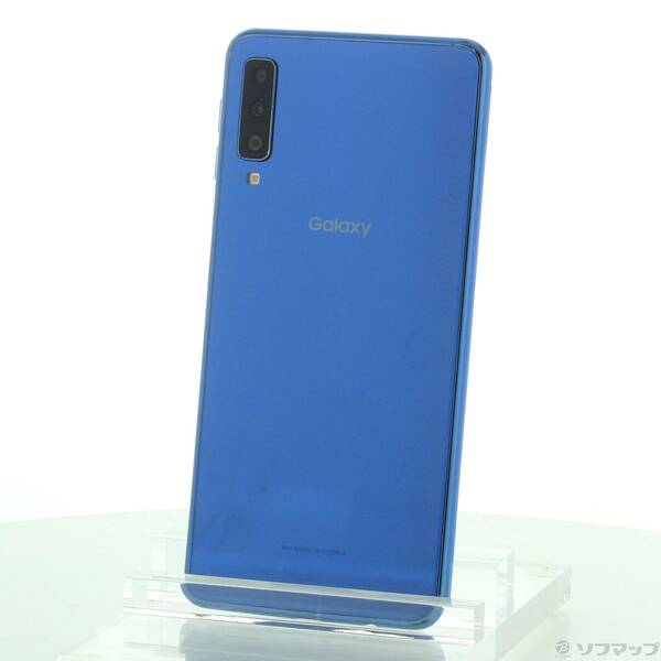 【中古】SAMSUNG(サムスン) GALAXY A7 64GB ブルー SM-A750C 楽天 SIMフリー 【198-ud】