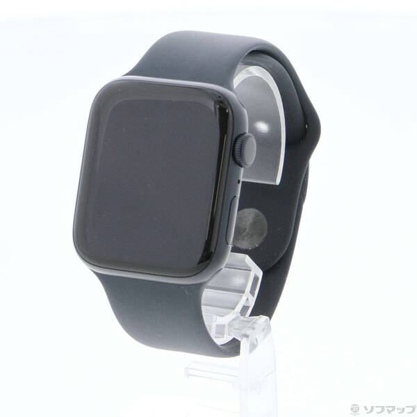 【中古】Apple(アップル) Apple Watch SE 第2世代 GPS 44mm ミッドナイトアルミニウムケース ミッドナイトスポーツバンド 【344-ud】
