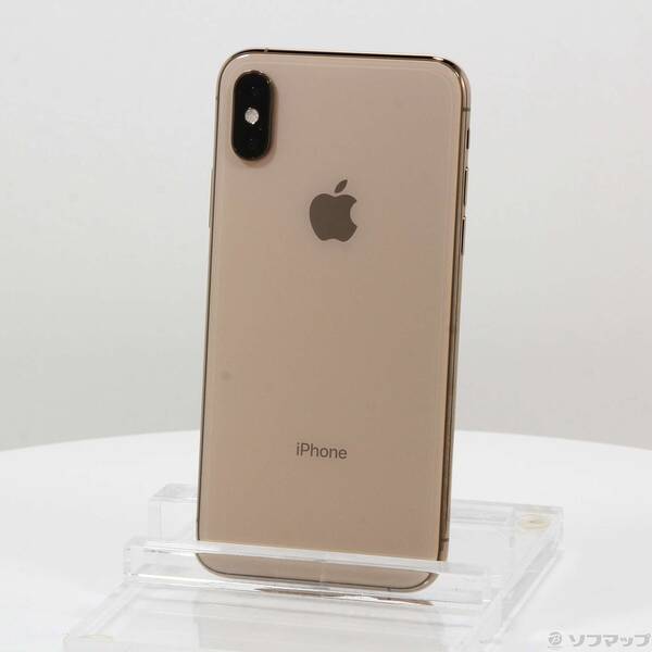 【中古】Apple(アップル) iPhoneXS 512GB ゴールド MTE52J／A SoftBank 【247-ud】