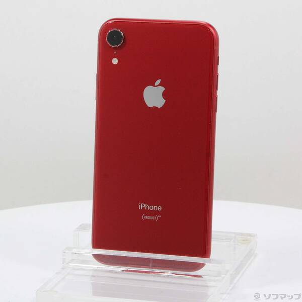 【中古】Apple(アップル) iPhoneXR 64GB プロダクトレッド MT062J/A SoftBank 【349-ud】