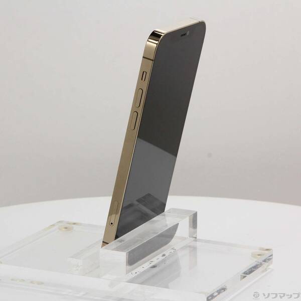 【中古】Apple(アップル) iPhone12 Pro 128GB ゴールド MGM73J／A SIMフリー 【348-ud】