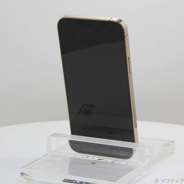 【中古】Apple(アップル) iPhone12 Pro 128GB ゴールド MGM73J／A SIMフリー 【348-ud】
