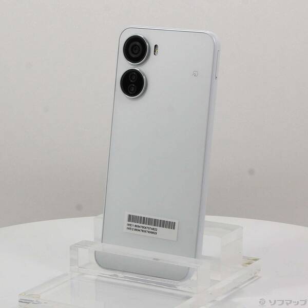 【中古】ZTE Libero 5G IV 128GB ホワイト ZESCD2 Y!mobile SIMフリー 【269-ud】