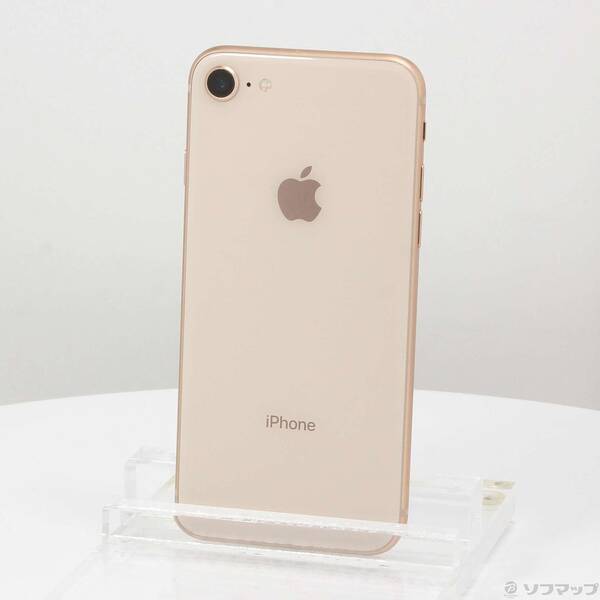 【中古】Apple(アップル) iPhone8 64GB ゴールド MQ7A2J/A SoftBank 【305-ud】
