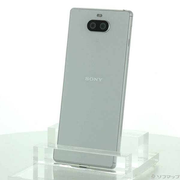 【中古】SONY(ソニー) Xperia 8 64GB ホワイト SOV42SWU UQ mobile SIMフリー 【349-ud】