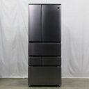 【中古】SHARP(シャープ) 〔中古品〕 冷蔵庫 ラスティックダークメタル SJ-MF55M-H [幅73cm /545L /6ドア /観音開きタイプ /20...