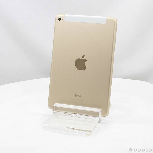 【中古】Apple(アップル) iPad mini 4 16GB ゴールド MK712J/A auロック解除SIMフリー 【262-ud】