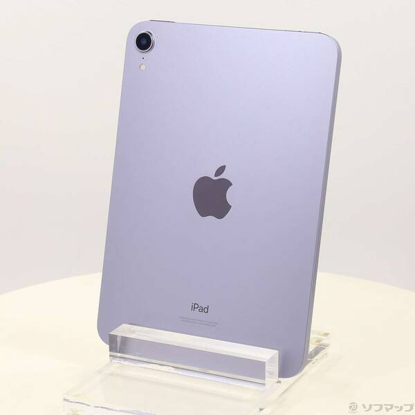 【中古】Apple(アップル) iPad mini 第6世代 256GB パープル MK7X3J/A Wi-Fi 【377-ud】