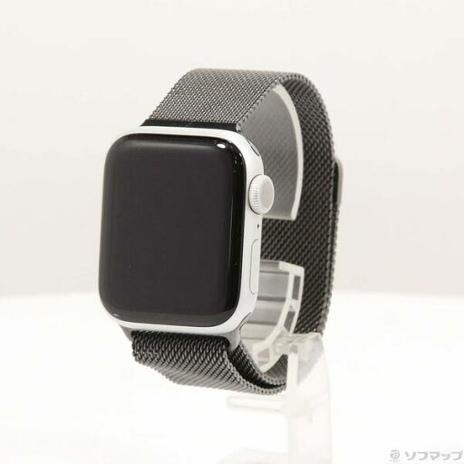 【中古】Apple(アップル) Apple Watch Series 6 GPS 40mm シルバーアルミニウムケース グラファイトミラネーゼループ 【377-ud】 【中古】Apple(アップル) Apple Watch Series 6 GPS 40mm シルバーアルミニウムケース グラファイトミラネーゼループ 【377-ud】