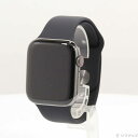 【中古】Apple(アップル) Apple Watch Series 6 GPS + Cellular 44mm グラファイトステンレススチールケース ブラック...