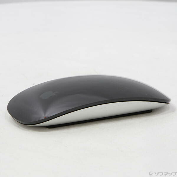 【中古】Apple(アップル) 〔展示品〕 Magic Mouse ブラック Multi-Touch対応 MMMQ3J／A 【262-ud】