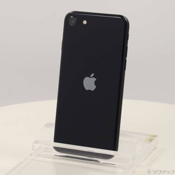 【中古】Apple(アップル) iPhone SE 第3世代 64GB ミッドナイト MMYC3J/A SIMフリー 【368-ud】