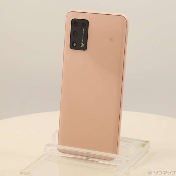 【中古】ZTE Libero 5G II 64GB ピンク A103ZT Y!mobile SIMフリー 【305-ud】