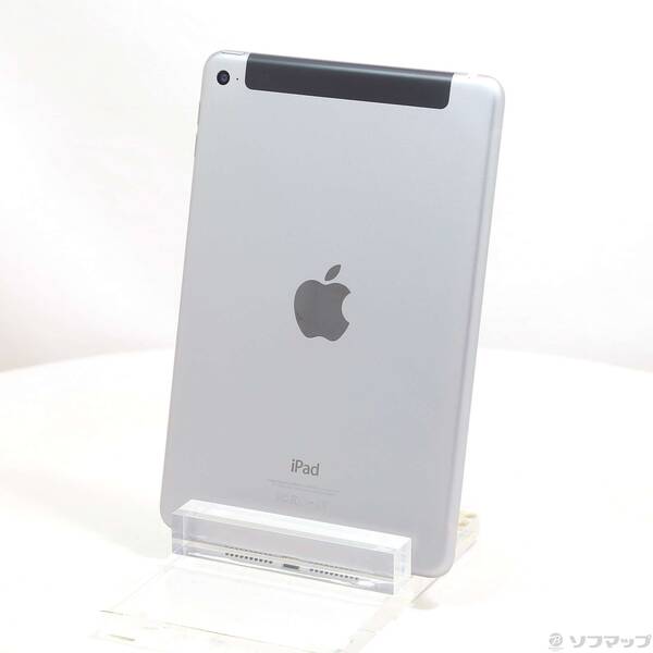 【中古】Apple(アップル) iPad mini 4 128GB スペースグレイ MK762J／A SoftBankロック解除SIMフリー 【262-ud】