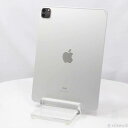 【中古】Apple(アップル) iPad Pro 11インチ 第3世代 256GB シルバー MHQV3J/A Wi-Fi 【377-ud】