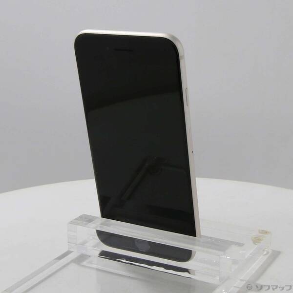 【中古】Apple(アップル) iPhone SE 第3世代 64GB スターライト MMYD3J／A SIMフリー 【262-ud】