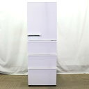 【中古】AQUA 〔展示品〕 冷蔵庫 Delie(デリエ)シリーズ ミルク AQR-V37P2-W [幅60cm /368L /4ドア /右開きタイプ /202...