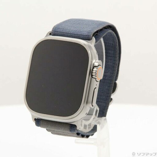 【中古】Apple(アップル) 〔展示品〕 Apple Watch Ultra 2 GPS + Cellular 49mm チタニウムケース ブルーアルパインループ 【344-ud】 【中古】Apple(アップル) 〔展示品〕 Apple Watch Ultra 2 GPS + Cellular 49mm チタニウムケース ブルーアルパインループ 【344-ud】