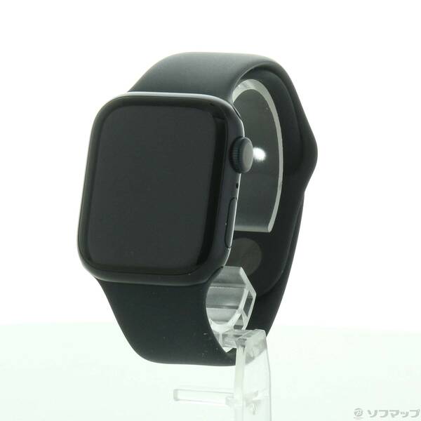 【中古】Apple(アップル) Apple Watch Series 8 GPS 41mm ミッドナイトアルミニウムケース ミッドナイトスポーツバンド 【344-ud】