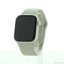【中古】Apple(アップル) Apple Watch Series 8 GPS 41mm スターライトアルミニウムケース スターライトスポーツバンド 【198...