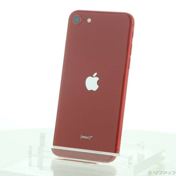 【中古】Apple(アップル) iPhone SE 第3世代 64GB プロダクトレッド MMYE3J/A SIMフリー 【258-ud】