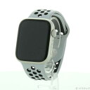 【中古】Apple(アップル) Apple Watch Series 7 Nike GPS 45mm スターライトアルミニウムケース ピュアプラチナム/ブラック...