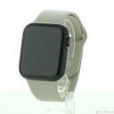 【中古】Apple(アップル) Apple Watch Series 6 GPS + Cellular 44mm スペースブラックチタニウムケース スターライトスポーツバンド 【348-ud】(2)